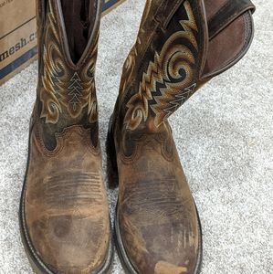 Durango slip resistant cowboy boots